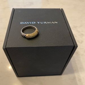 David Yurman Yellow Sapphire Ring